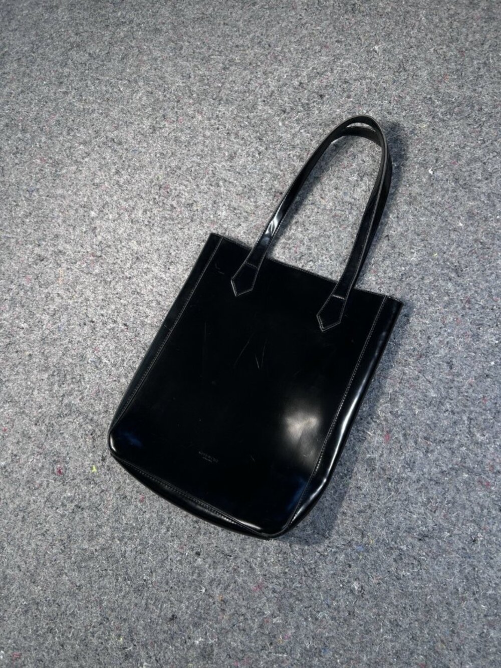 Givenchy Leather Tote Bag Black Classic Chic Everyday Style